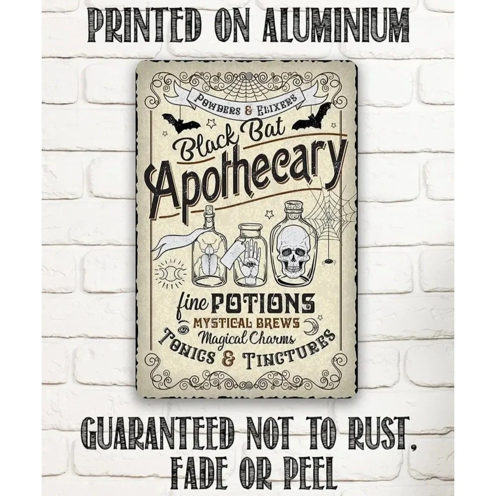 Metal Sign Halloween 12